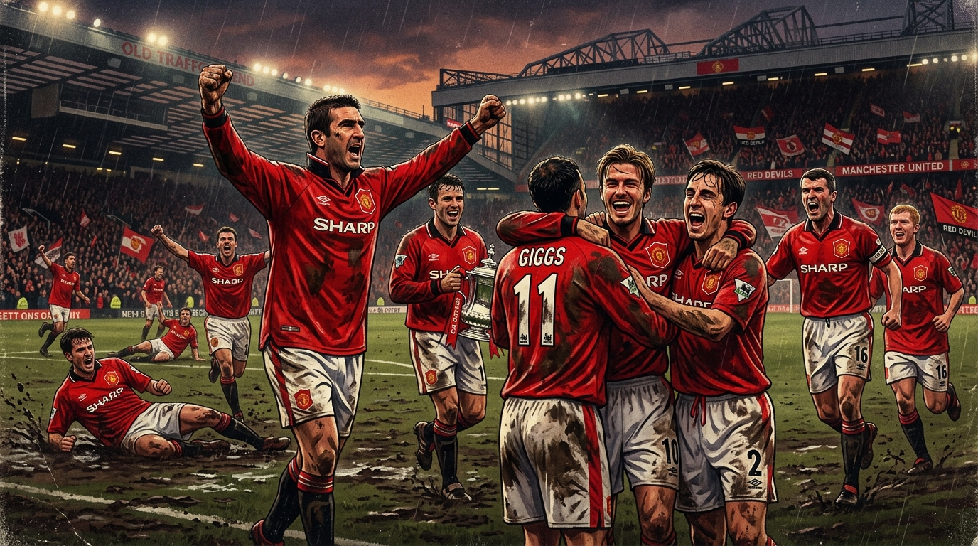 Mark Hughes, Paul Ince, and Roy Keane — the icons who defined an era of grit and leadership at Old Trafford.